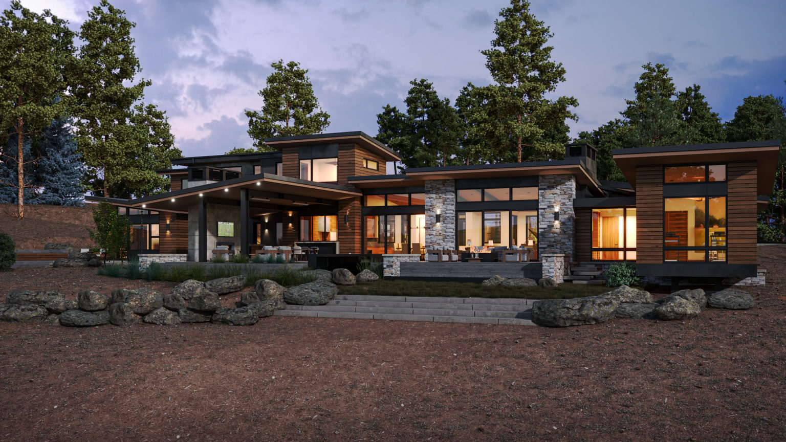 Evergreen Residence Kelly and Stone Architects