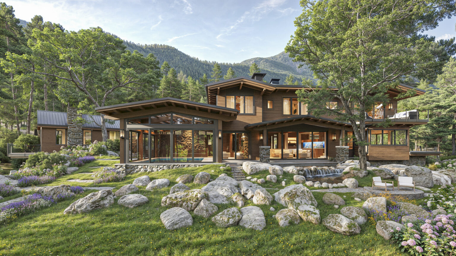 Custom Residence - Kelly and Stone Architects